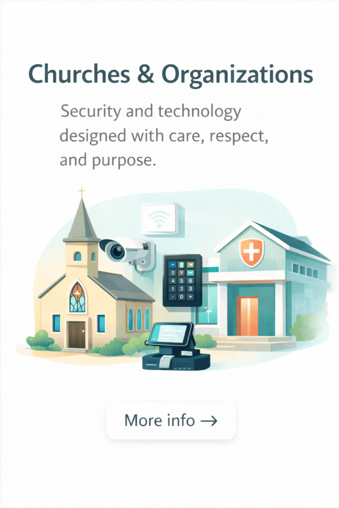 churches and organizations