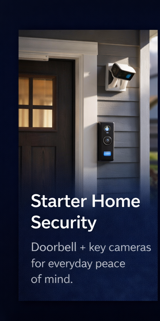 residential package day 1 starter home security day